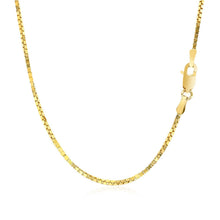 将图片加载到图库查看器，14k Yellow Gold Classic Box Chain 1.1mm
