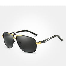 Load image into Gallery viewer, Business Luxury Men Polarized Square Driving Sunglasses Lens Brand Designer Aluminum Classic Frame  Elegant Sunglasses
