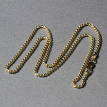 Load image into Gallery viewer, 14k Yellow Gold Round Box Chain 1.7mm
