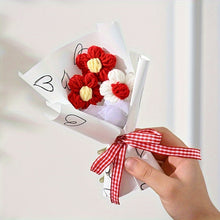 Load image into Gallery viewer, One Piece of a Creative Knitted Artificial Bouquet, Ideal for Gifts on Valentine'S Day And Mother'S Day, As Well As Small Christmas Presents And Home Decor Embellishments
