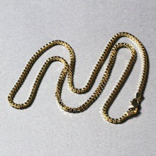 Load image into Gallery viewer, 2.0mm 14k Yellow Gold Semi Solid Box Chain
