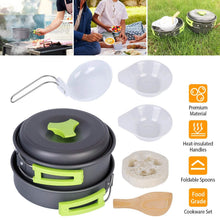 将图片加载到图库查看器，9-Piece: Camping Cookware Set

