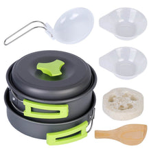 将图片加载到图库查看器，9-Piece: Camping Cookware Set

