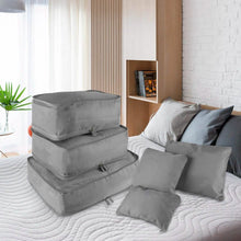 Load image into Gallery viewer, 9-Piece: Clothes Storage Bags Water-Resistant Travel Luggage Organizer
