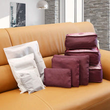 Load image into Gallery viewer, 9-Piece: Clothes Storage Bags Water-Resistant Travel Luggage Organizer
