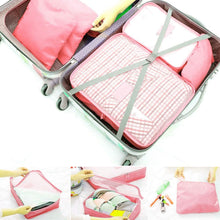 Load image into Gallery viewer, 9-Piece: Clothes Storage Bags Water-Resistant Travel Luggage Organizer

