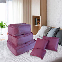 Load image into Gallery viewer, 9-Piece: Clothes Storage Bags Water-Resistant Travel Luggage Organizer
