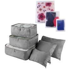 Load image into Gallery viewer, 9-Piece: Clothes Storage Bags Water-Resistant Travel Luggage Organizer
