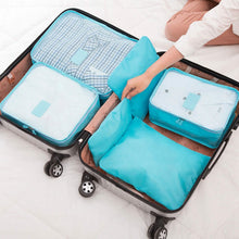 Load image into Gallery viewer, 9-Piece: Clothes Storage Bags Water-Resistant Travel Luggage Organizer
