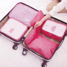 Load image into Gallery viewer, 9-Piece: Clothes Storage Bags Water-Resistant Travel Luggage Organizer
