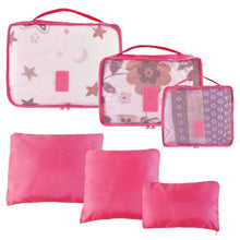 Load image into Gallery viewer, 9-Piece: Clothes Storage Bags Water-Resistant Travel Luggage Organizer
