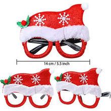 将图片加载到图库查看器，9-Pieces: Christmas Glitter Party Glasses Frame
