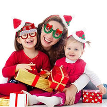将图片加载到图库查看器，9-Pieces: Christmas Glitter Party Glasses Frame
