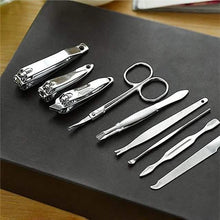 Load image into Gallery viewer, 9-Pieces Set: Carbon Steel Nail Clippers Set
