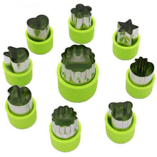 将图片加载到图库查看器，9-Pieces Set: LENK Vegetable Cutter Shapes
