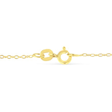 将图片加载到图库查看器，Yellow Color Plated Sterling Silver Diamond Station Necklace (1/2 cttw, K-L Color, I2-I3 Clarity)
