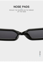 Load image into Gallery viewer, 90’s Fashion Narrow Rectangular Vintage Style Sunglasses For Women &amp; Men New Retro Style Sun Glasses For Women New Eyeglasses In Different Shades Eyewear
