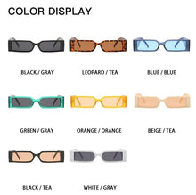 Load image into Gallery viewer, 90’s Fashion Narrow Rectangular Vintage Style Sunglasses For Women &amp; Men New Retro Style Sun Glasses For Women New Eyeglasses In Different Shades Eyewear
