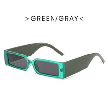 Load image into Gallery viewer, 90’s Fashion Narrow Rectangular Vintage Style Sunglasses For Women &amp; Men New Retro Style Sun Glasses For Women New Eyeglasses In Different Shades Eyewear
