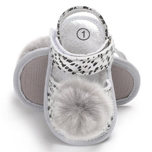 Load image into Gallery viewer, Baby 0-18M Newborn Children Shoes Leopard Cute Ball Wear Non-slip Shoes High Quality Soft And Comfortable Shoe
