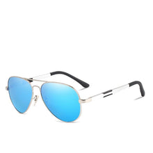 将图片加载到图库查看器，Aviation Luxury Aluminum Magnesium Gold Fashion Polarized Lens Sunglasses Men/Women Driving Mirror Sunglasses  Military Style
