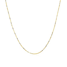 Load image into Gallery viewer, 14k Yellow Gold Classic Box Chain 0.6mm
