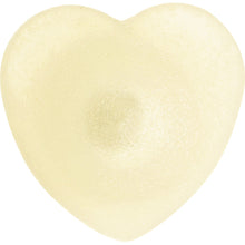 Load image into Gallery viewer, Light Yellow Silicone Heart Glow in the Dark Barbell Cap
