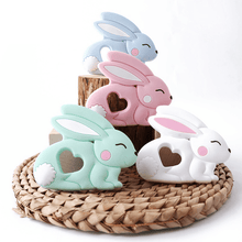 将图片加载到图库查看器，New Sets Baby Silicone Teether Rodent Silicone Animal Fox Teeth Chew Children Goods
