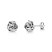 将图片加载到图库查看器，925 Silver Love Nut Stud Earrings
