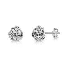 将图片加载到图库查看器，925 Silver Love Nut Stud Earrings
