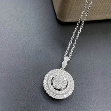 将图片加载到图库查看器，925 Silver Zirconium Oxide Collarbone Necklace
