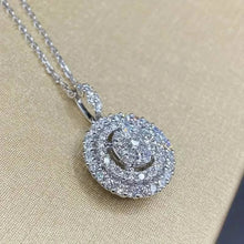 将图片加载到图库查看器，925 Silver Zirconium Oxide Collarbone Necklace
