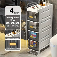 Load image into Gallery viewer, Slimline Multi-Drawer Storage Cabinet – 3, 4, or 6 Layer
