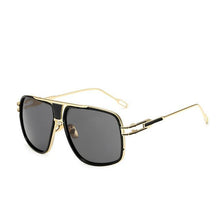 Load image into Gallery viewer, Modern Classic Oversized Men Sunglasses Luxury Brand New Glasses Square With High Quality Metal Frame and Polarized Mirror Glasses  Oculos de sol With  UV400 Prodection for Sun
