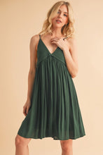 Load image into Gallery viewer, New Summer Ruched Plunge Mini Cami Dress For Women – Chic, Romantic, Flattering &amp; Alluring for Night Outs
