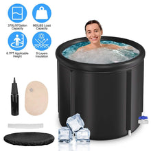 Load image into Gallery viewer, 97 Gal Large Size Ice Bath Tub with Cover
