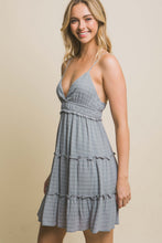 Load image into Gallery viewer, Frill V-Neck Cami Dress – V-Neck Cami Dress, Frill Cami Dress, Feminine V-Neck Dress, Casual Summer Dress, Flowy Cami Dress, Chic Cami Dress, Elegant Frill Dress
