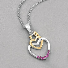 Load image into Gallery viewer, 0.14 Carat Genuine Ruby .925 Sterling Silver Pendant
