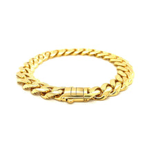 Load image into Gallery viewer, 14k Yellow Gold Polished Curb Chain Bracelet
