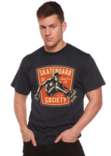 将图片加载到图库查看器，Skateboard Society Men's Bamboo Viscose/Organic Cotton Short Sleeve Graphic T-Shirt
