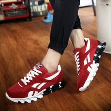 Load image into Gallery viewer, Mens Sport Sneakers Light Breathable Running Shoes Outdoor Comfortable Leisure  Lace Up Gym Shoes Fashion High Quality Sneakers Slip On Walking Athletic Sneakers
