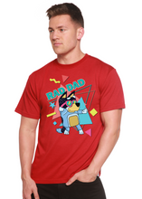 Load image into Gallery viewer, Rad Dad Bluey Men's Bamboo Short Sleeve Graphic T-Shirt
