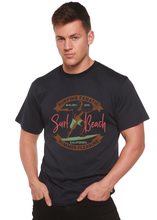 Load image into Gallery viewer, Surf Beach Men's Bamboo Viscose/Organic Cotton Short Sleeve Graphic T-Shirt
