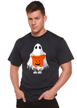 Load image into Gallery viewer, Boo Halloween Men's Bamboo Viscose/Organic Cotton Short Sleeve Graphic T-Shirt

