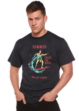 Load image into Gallery viewer, Catch The Wave Men's Bamboo Viscose/Organic Cotton Short Sleeve Graphic T-Shirt
