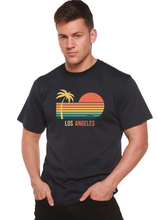Load image into Gallery viewer, Los Angeles Unisex Bamboo Viscose/Organic Cotton Short Sleeve Graphic T-Shirt
