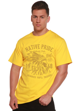 Load image into Gallery viewer, Native Pride Spun Bamboo® Men's Bamboo Viscose/Organic Cotton Short Sleeve Graphic T-Shirt
