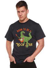 Load image into Gallery viewer, Born To Be A Rock Star Men's Bamboo Viscose/Organic Cotton Short Sleeve Graphic T-Shirt
