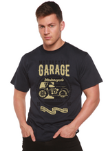 Load image into Gallery viewer, Motorcycle Garage Men's Bamboo Viscose/Organic Cotton Short Sleeve Graphic T-Shirt
