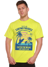Load image into Gallery viewer, Surfing Paradis Spun Bamboo® Men's Bamboo Viscose/Organic Cotton Short Sleeve Graphic T-Shirt

